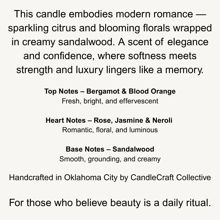 Roséluxe – Studio Series Candle