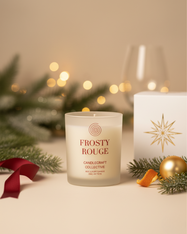 Frosty Rouge — Holiday Candle