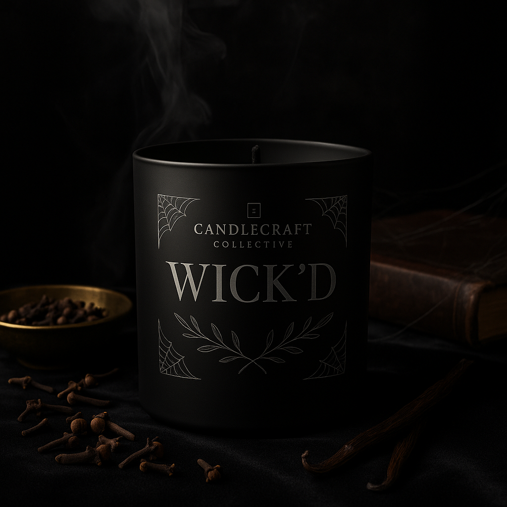 WICK’D: A Darkly Elegant Limited-Edition Candle for Halloween