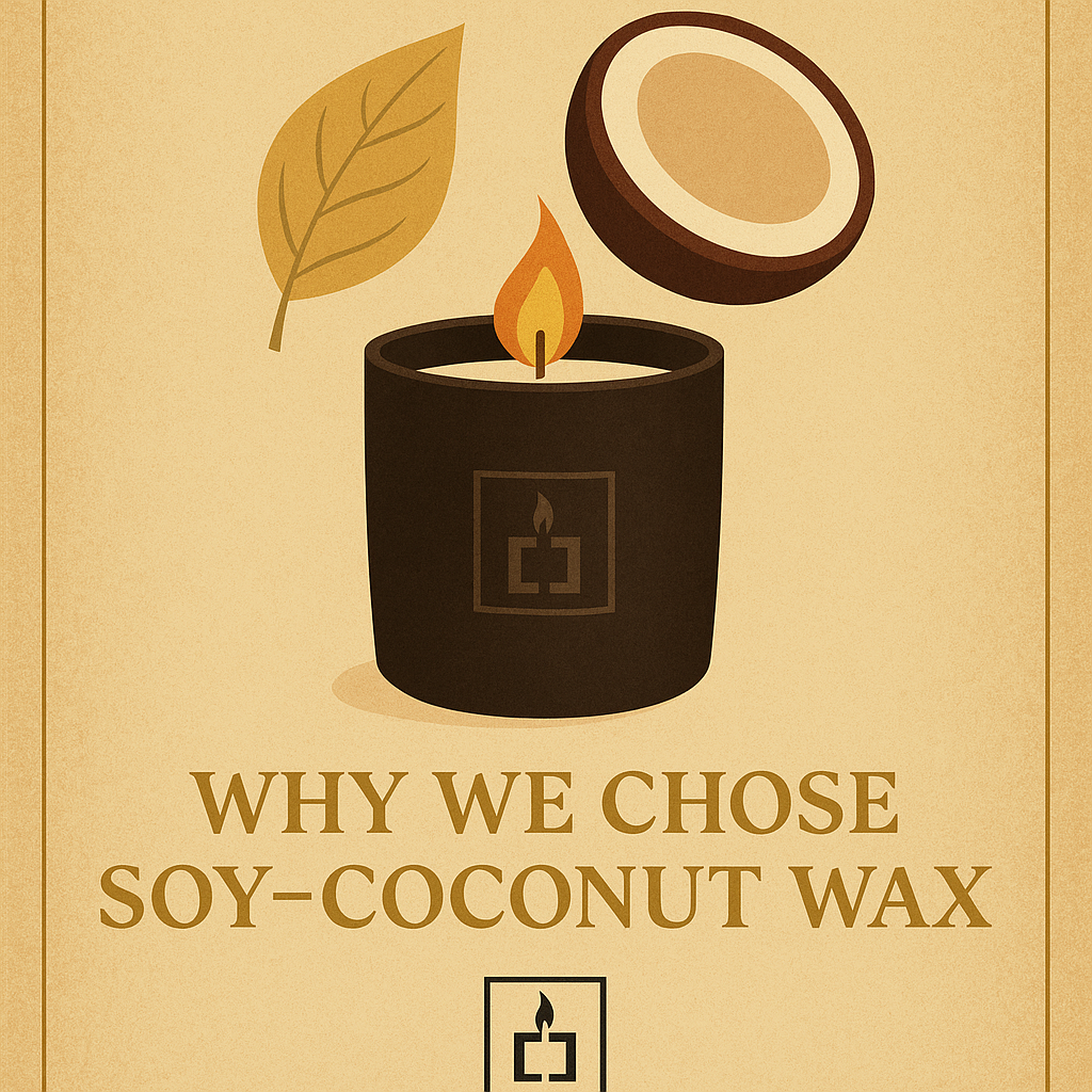 The Chemistry of Calm: Why We Chose Soy-Coconut Wax for CandleCraft