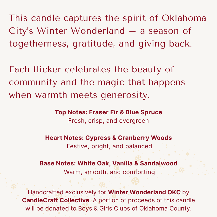 Winter Wonderland –– Holiday Candle